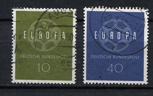 Germany – BRD : Europa set from 1959 – used