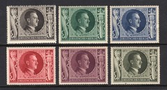 M30307 Germany (Reich) 1943 Culture Fund Set X6 UMM Sg 832/7 Cat £16