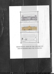 GERMANY GERMAN SC#1466 1986 REICHSTAG SOUVENIR SHEET MNH XF MINT STAMPS