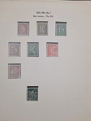 Germany 1921-23 Collection Inflation Hingless x24 Pages Used Mint SG Ring Album