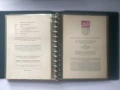 ETB – Berlin / BRD – Berlin – Complete Binder – 1956 to 1959 – 43 Sheets