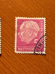 GERMANY, 1950-1960s. 7 – Flora, Friedr. Engels, space program, Heuss Bundespost