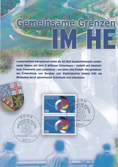Germany 1997 SAAR-LOR-LUX Erinnerungsblatt FDC VGC