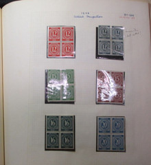 Germany Post War Stamps Album, Allied Military, MNH, MH, Used