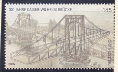 Germany 2453 MNH 2007 Kaiser Wilhelm Bridge – Wilhelmshaven Centennial