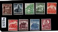 Stamp set B177-B185 1940 Germany Third Reich Winter relief fund #3223a