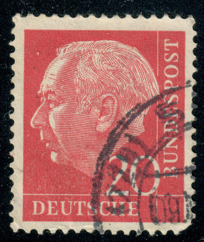 Germany, West – 1954 – Professor Dr. Th. Heuss – 20Pfg – #2270