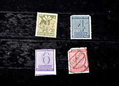 EAST BERLIN-GERMANY 1945 11N 1+2+4-5+7 + 14N2 4A+7A USED
