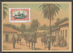 ✔️ Deutsches Reich Colonies 1910 German East Africa RARE POSTCARD – REPRODUCTION