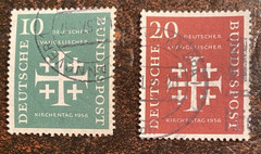 Germany Sc #744-745 – VF Used – Catalog $7.50