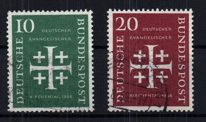 Bund Michel number 235 + 236 canceled
