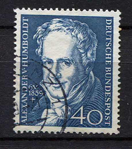 Germany – BRD : Humboldt stamp from 1959 – used