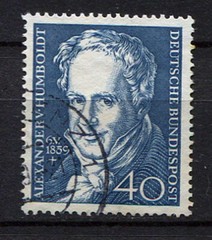 Germany – BRD : Humboldt stamp from 1959 – used
