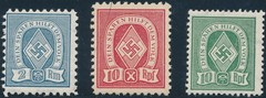 Stamp Germany Revenue WWII War Era Sport Folk Set HJ Exceptional MNH