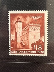 17 X Stamp Poland 1940 German Occupation Generalgouvernement Briefmarken Polen