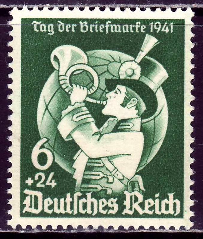 THIRD REICH 1941 Mi. #762 mint MNH National Stamp Exhibition stamp! CV $7.80