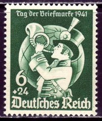 THIRD REICH 1941 Mi. #762 mint MNH National Stamp Exhibition stamp! CV $7.80