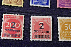 GERMANY 6 1920’S INFLATION – S O13+O20+S 170+269-270 USED+MH