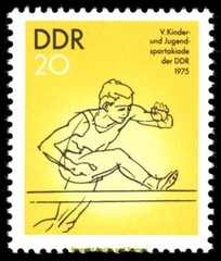 EBS East Germany DDR 1975 – Children and Youth Sports – Michel 2065-2068 – MNH**