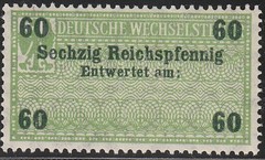 Stamp Germany Reich Revenue Import Tax Fiscal Duty Imperial Eagle Selection MNH