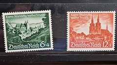 Germany Stamp ScB174-75, View of Malmedy, VF MNH CV$9.75 (504W98)