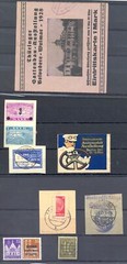 GERMANY-23 x BACK OF BOOK- LABELS -POSTER STAMPS REVENUES -F/VF @2