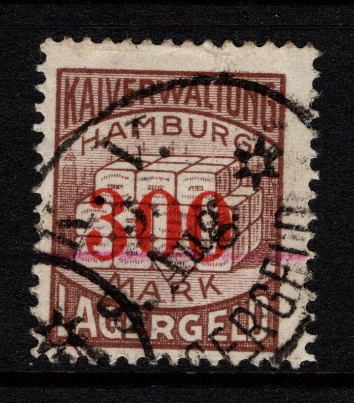 Germany 1920s Hamburg Dock Fee Revenue 300m Used – S57389