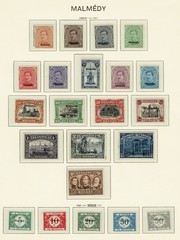 1920 – EUPEN & MALMEDY COLLECTION – SEE PHOTOS