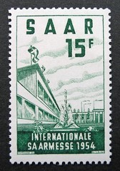 Saar Germany 1954 Scott #248 MNH OG Complete Set!