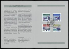 GERMANY FOLDER 1993/06 OLYMPIA-STADION MÜNCHEN BERLIN SCHANZE GAP HAFEN KIEL