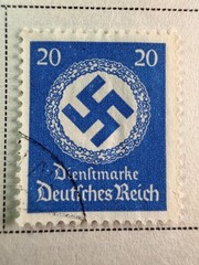 Germany 12 Stamps 4 wi/RARE CXL 1942 Scott Catalog O92-O103 „Official“-Complete