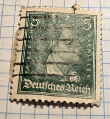 GERMANY 1927 TO 1930 14 STAMPS 2 DUPLICATES