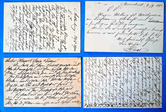 GERMAN EMPIRE lot of no.8 POSTAL INTEGERS used from 1900 used