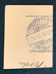 Travelstamps: Germany German Stamps Kaiser’s Yacht 20pf Cancel on Piece