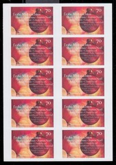 Bundesrepublik FB 61 Christmas Ornament, Self-Adhesive