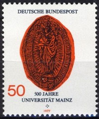 BRD 1977, 500th Anniversary of the University of Mainz set MNH Mi 938