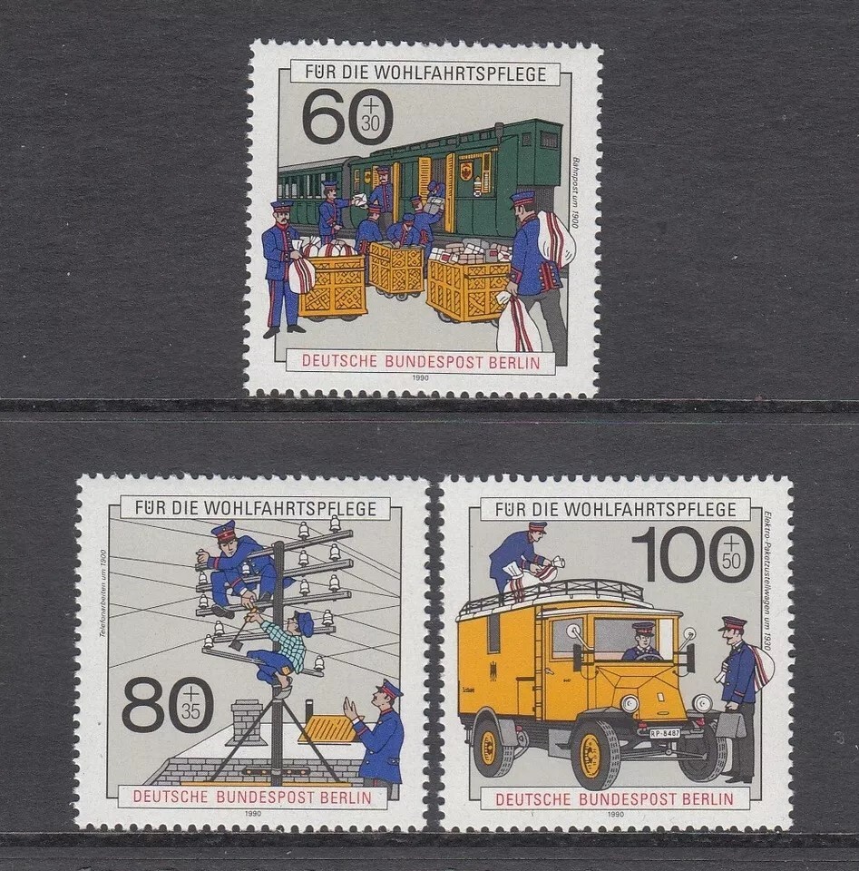 Germany Berlin 1990 Postal History MNH