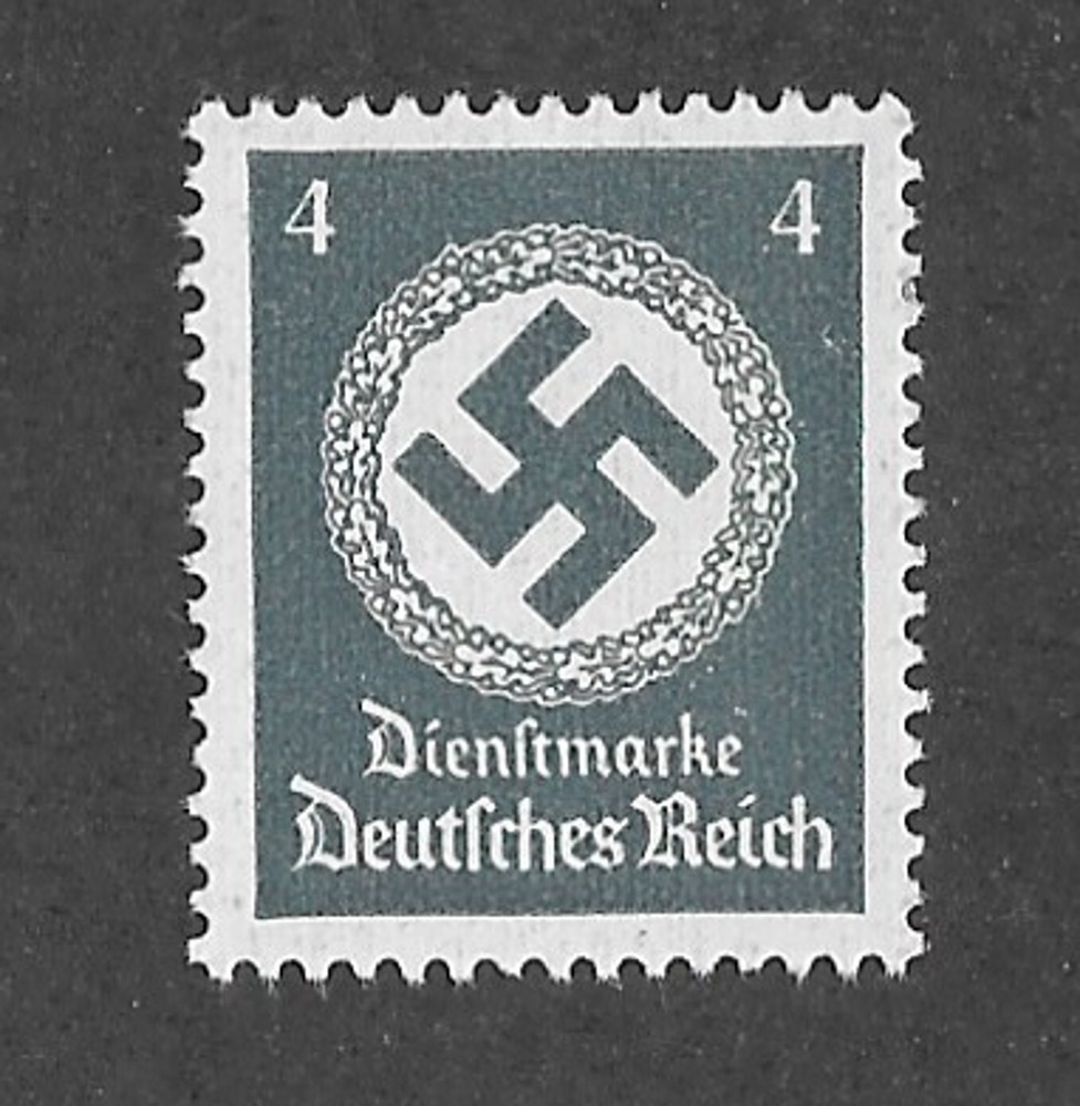 MNH stamp issue PF04 Sc O93 Third Reich Germany WWII party Official issue