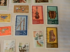 Lot of 27 East Germany Stamps from 1977 Rubens Art, Sports, Animals, More