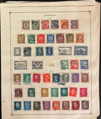 Germany, DDR, & German States Stamp Collection Album Pages Mint & Used ZAYIX
