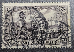 Stamp Germany Deutsches Reich Germania 3 Mark 1902 Mi. Nr. 80 [🇩🇪39664-7]