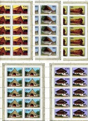 FRG No. 1819 – 1823 ** Farmhouses Miniature Sheet Set Stamps (MNH) (#95225)