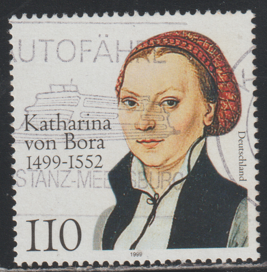 Germany 1999 SC# 2026 Katharina von Bora (1499-1552) Wife of M. Luther Used #341