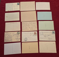 Lot of 15 Vintage German & European Postcards WWI WWII Third Reich 1900s=1940s