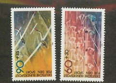 Bundesrepublik MNH ** 1094-5 SC B587-8 Sports