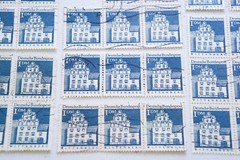75- Wittenberg Castle 1964/69 1 Deutsche Mark West Germany Used Postage Stamps