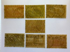 Germany # 111 – 117 Used 2024 Scott Catalogue Value $ 201.95