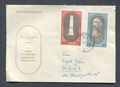 Germany – DDR : Nice cover from 1969 – Riesa 4 – used