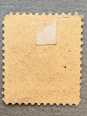German State Hamburg 22 / Value Numbers on Arms Stamp / Unused / Hinged / Crease