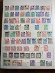 6 Pages East Germany DDR Stamps 1949-1989 Lighthou1se Album Used Mint Few Covers